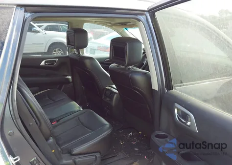 2014 Nissan Pathfinder Platinum from USA, damaged, VIN 5N1AR2MN5EC662458